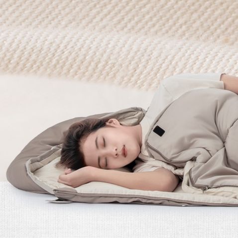 キャンプ用品 ふわもこ快眠寝袋
