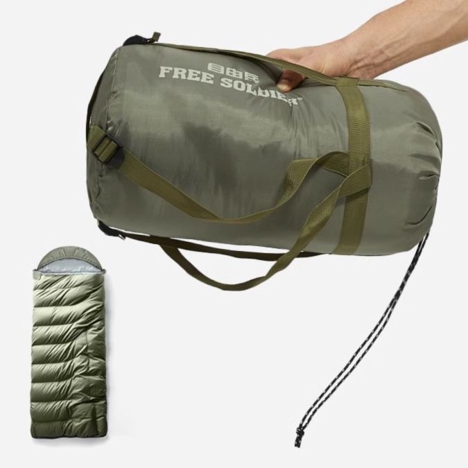 キャンプ用品 軽量コンパクト収納寝袋