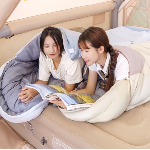 キャンプ用品 まるごと包み込む快眠寝袋