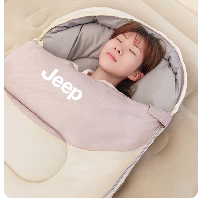 キャンプ用品 まるごと包み込む快眠寝袋