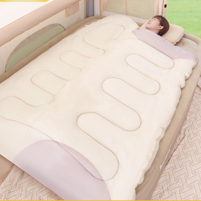 キャンプ用品 まるごと包み込む快眠寝袋