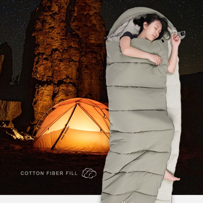 キャンプ用品 ふんわり包む快眠寝袋