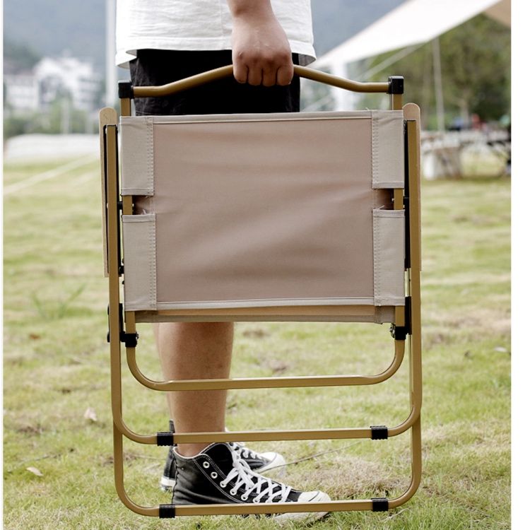 キャンプ用品 ワンタッチ折りたたみ軽量チェア