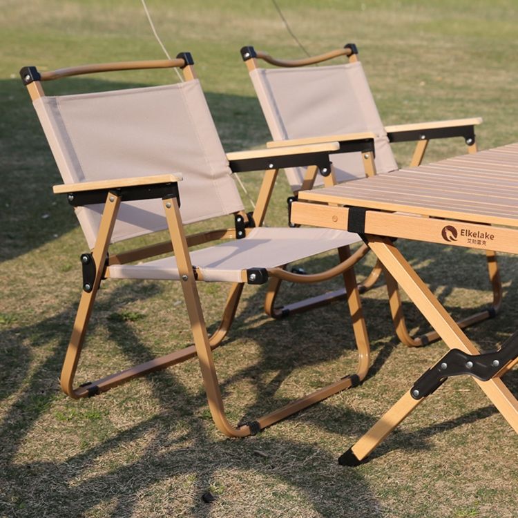 キャンプ用品 ワンタッチ折りたたみ軽量チェア