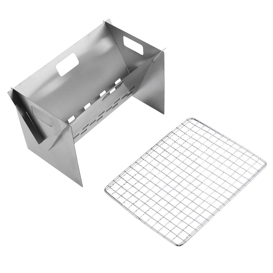 キャンプ用品 折りたたみ式コンパクト焚き火台