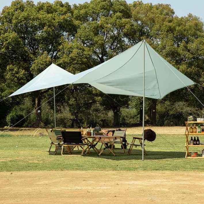キャンプ用品  多目的アウトドア用大型タープテント