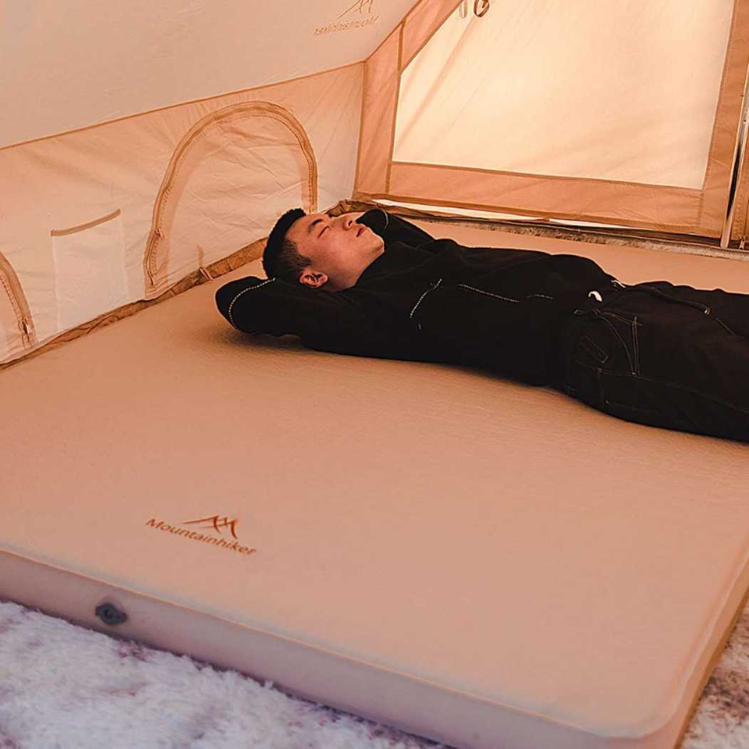 キャンプ用品  クッション性快眠キャンプマット