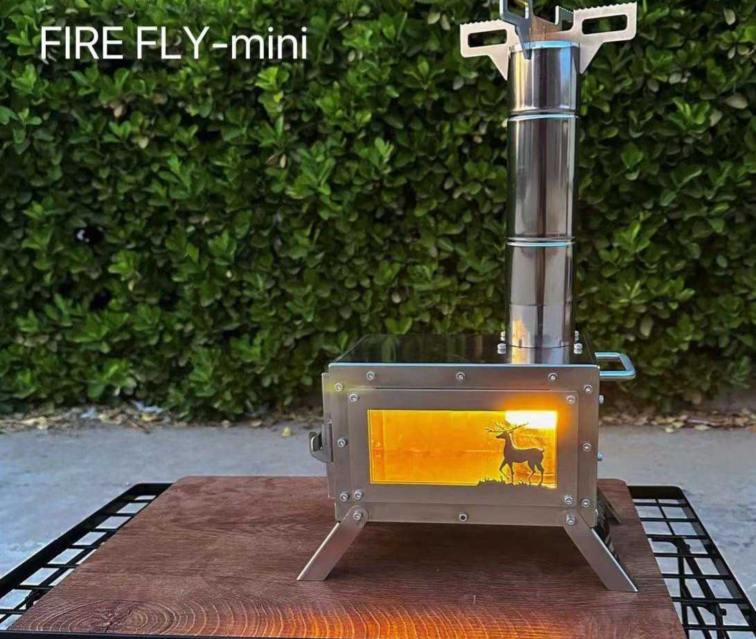 キャンプ用品 キャンプ用コンパクト薪ストーブ