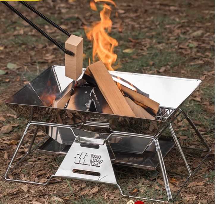 キャンプ用品 多機能アウトドア焚き火台 コンパクト折りたたみ式