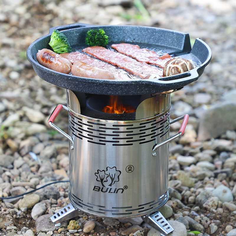 キャンプ用品 多機能アウトドア二way調理ストーブ