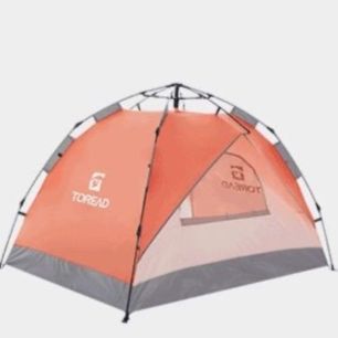 キャンプ用品 家族で楽しむワンタッチ設営ドーム型テント