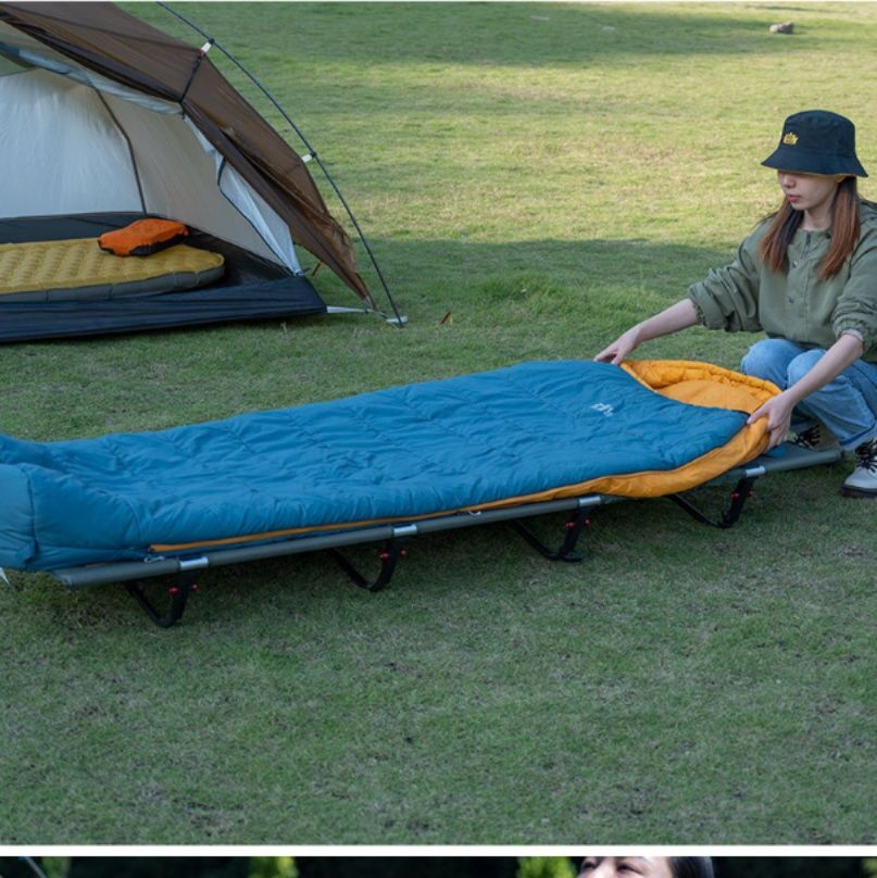 キャンプ用品 快眠折りたたみ式軽量寝袋