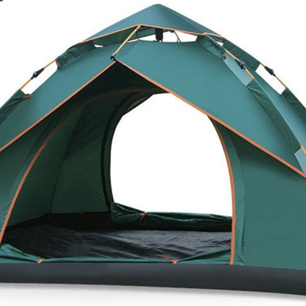 キャンプ用品 全自動設営ドーム型野営用住居