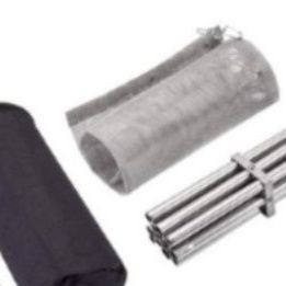 キャンプ用品 折り畳み式軽量焚き火台 収納袋付き