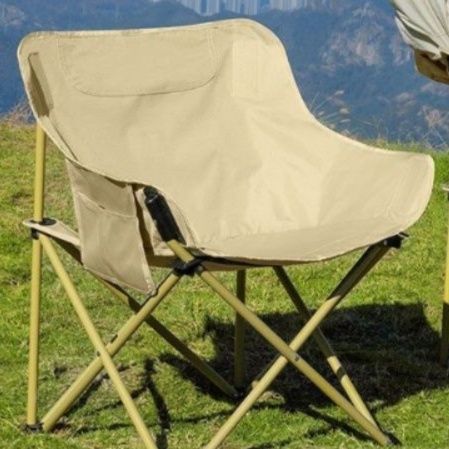 キャンプ用品 多機能二重式折りたたみキャンプチェア