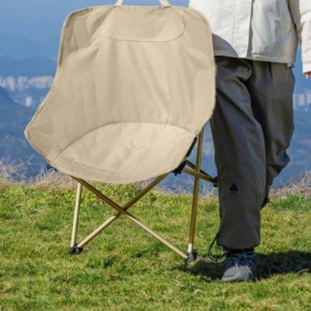 キャンプ用品 多機能二重式折りたたみキャンプチェア