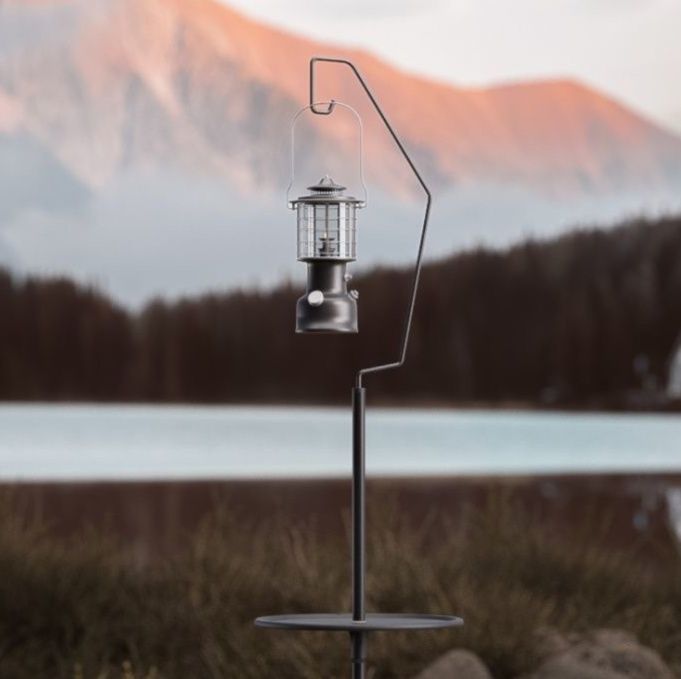 キャンプ用品 折りたたみ式円形サイドキャンプテーブル