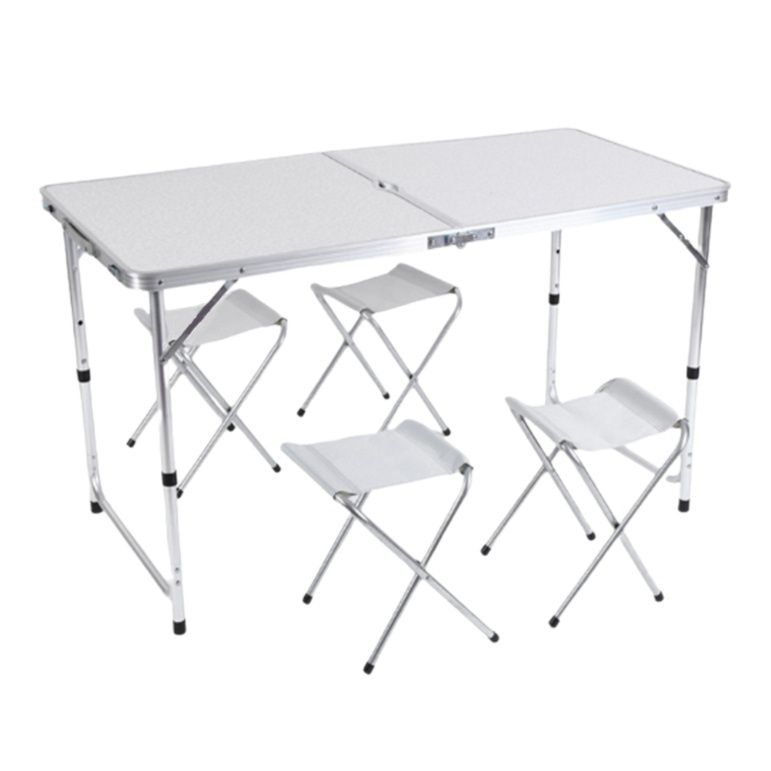 キャンプ用品 持ち運び便利な折りたたみ式キャンプテーブル