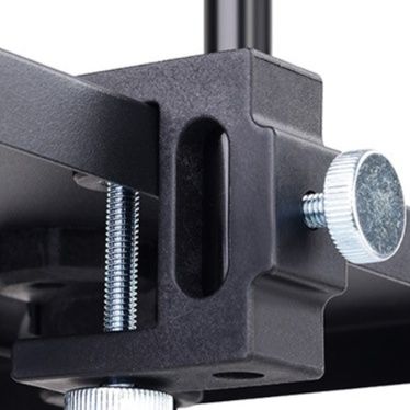 キャンプ用品 折りたたみ軽量ライトスタンド付きキャンプテーブル