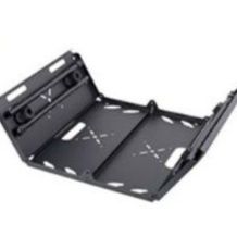 キャンプ用品 折りたたみ軽量ライトスタンド付きキャンプテーブル