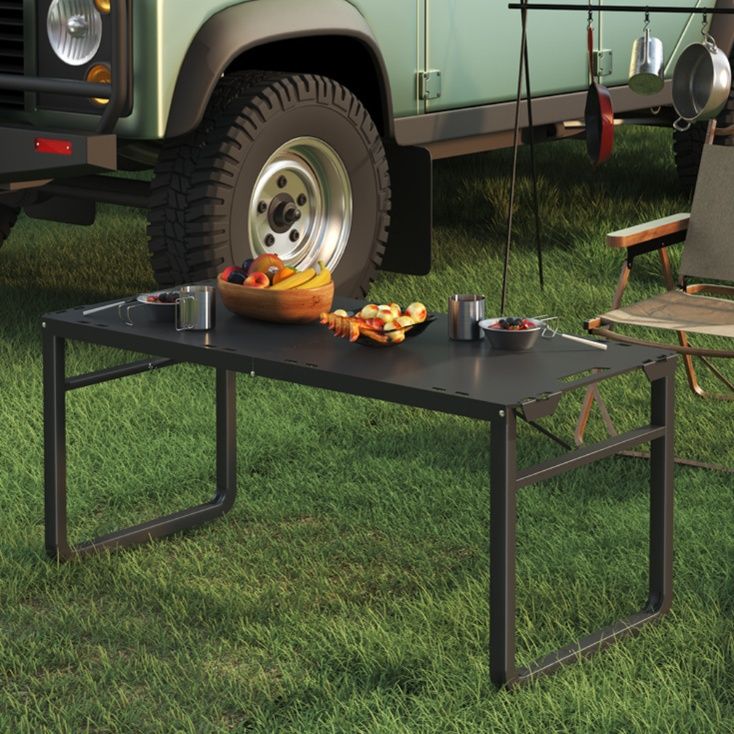 キャンプ用品 軽量折り畳み式多機能キャンプテーブル