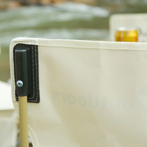 キャンプ用品 軽量折りたたみ式アウトドア背もたれ付きチェア