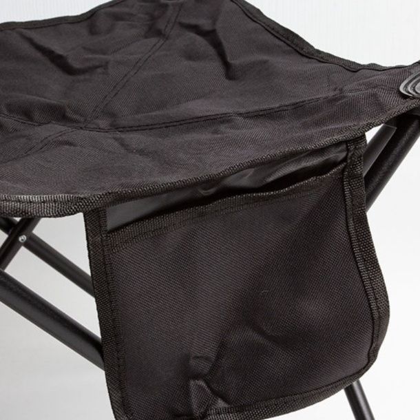 キャンプ用品 軽量折りたたみ式背もたれ付きアウトドアチェア