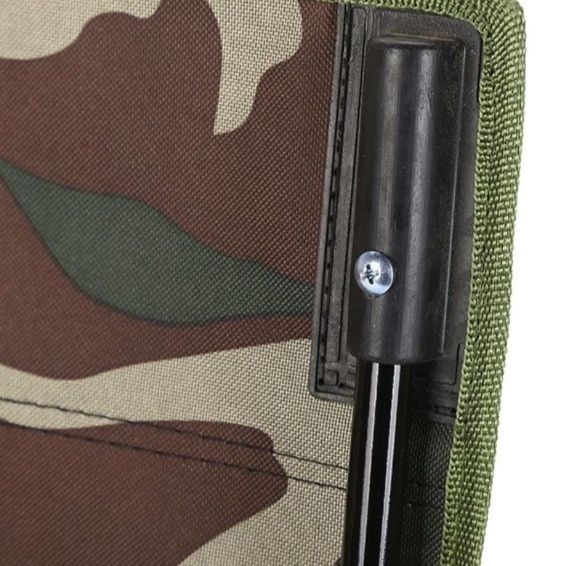 キャンプ用品 トロピカル柄軽量折りたたみ背もたれ付きチェア