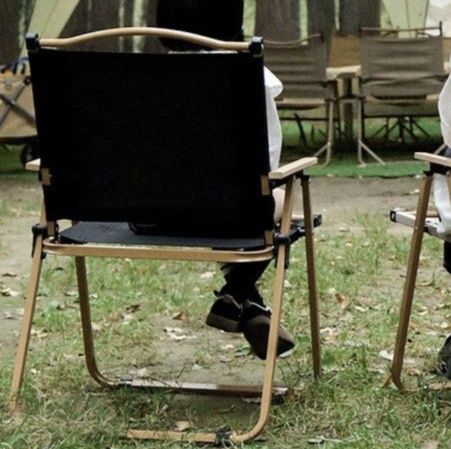 キャンプ用品 軽量折りたたみ式アウトドアチェア