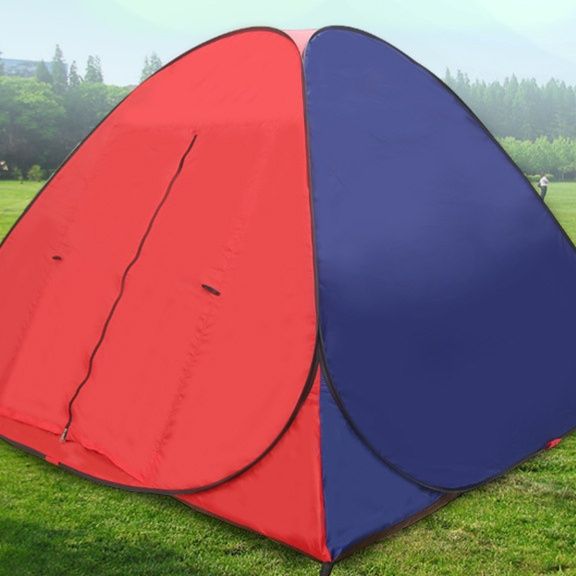 キャンプ用品 ワンタッチ式自動展開ドーム型テント