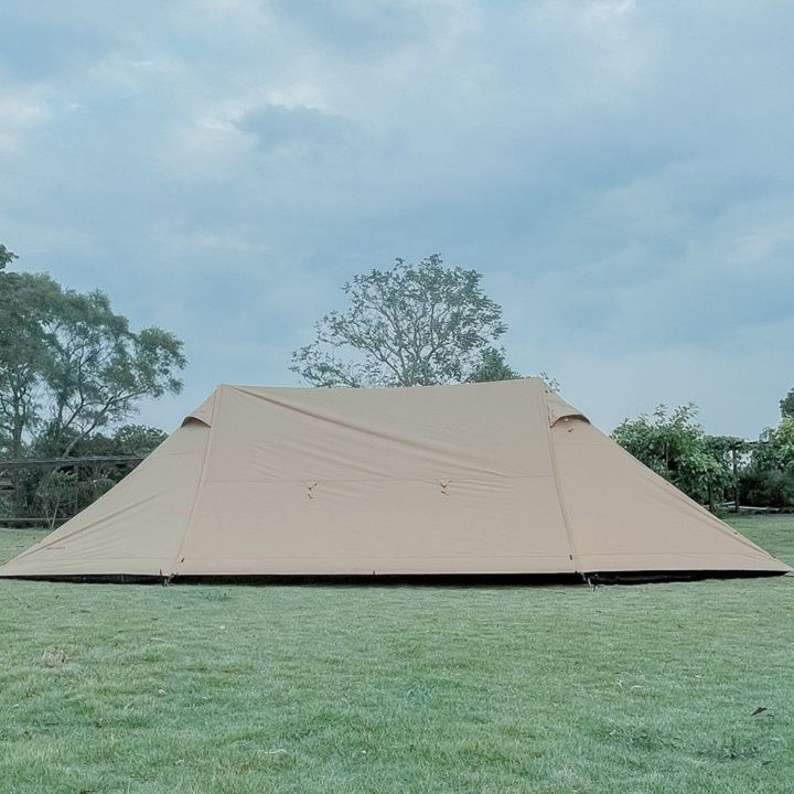 キャンプ用品 大型開放式ツールーム型ファミリーテント