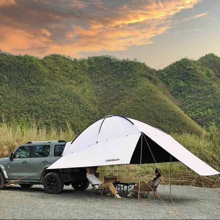 キャンプ用品  多目的サイドタープアウトドアシェルター