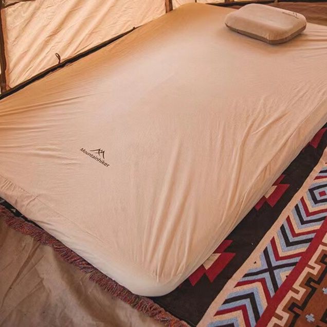 キャンプ用品 快適睡眠エアーマット枕付き二点組