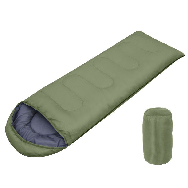 キャンプ用品 快適睡眠コンパクト封筒型寝袋