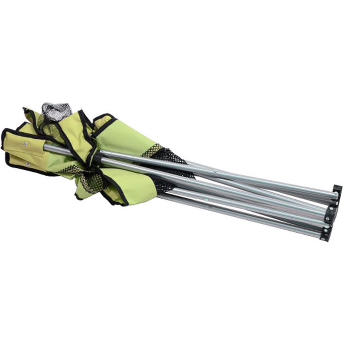 キャンプ用品 通気性抜群メッシュ背もたれ折りたたみ式肘掛けチェア