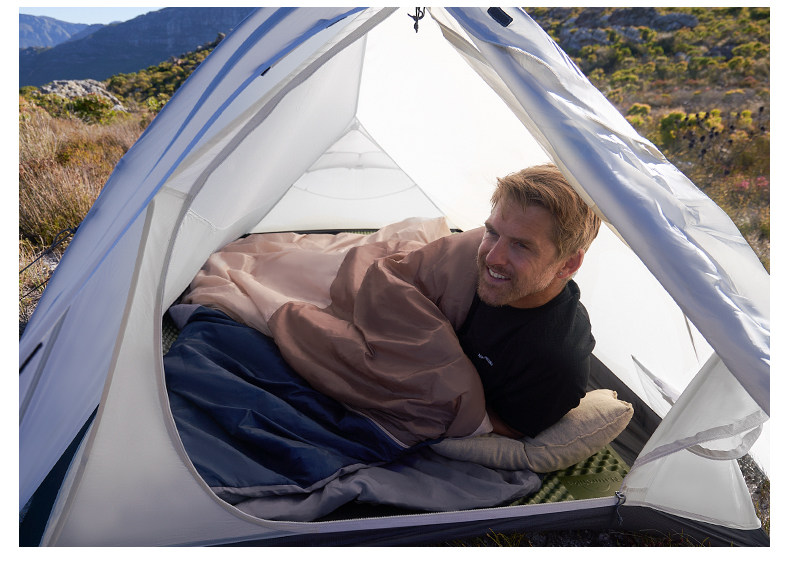 キャンプ用品 軽量封筒型寝袋アウトドア快適仕様