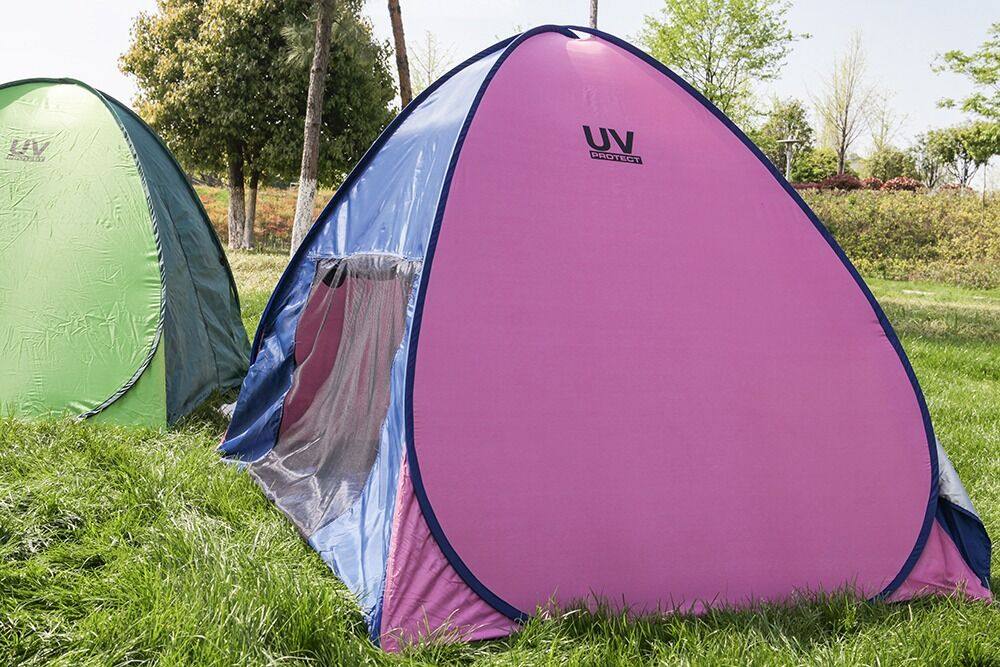 キャンプ用品 簡単設営ワンタッチ式軽量ドーム型テント