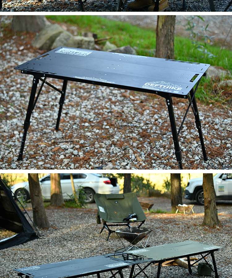 キャンプ用品  多機能アウトドアテーブルセット