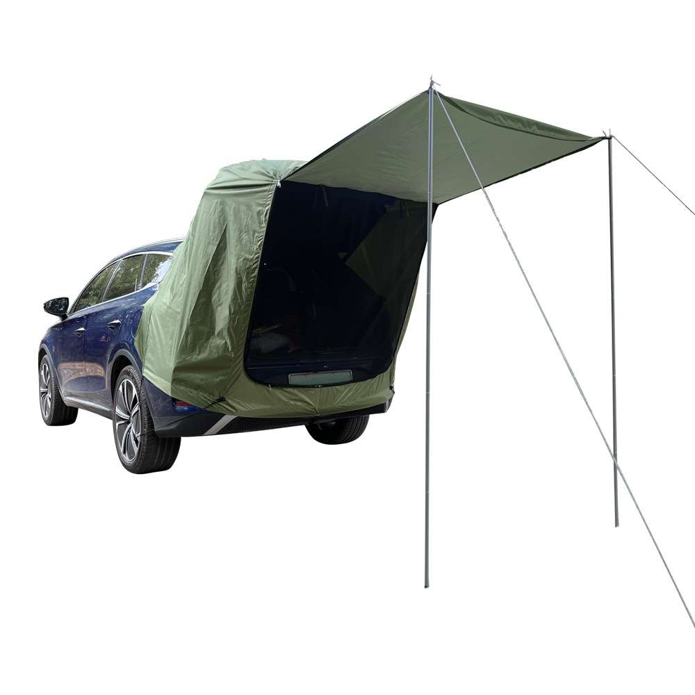 キャンプ用品  車載用テールゲートテント