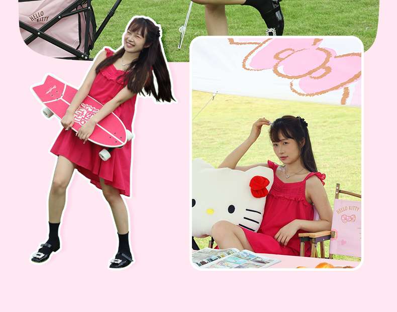 キャンプ用品  ハローキティ ビッグサイズ キャンプタープ
