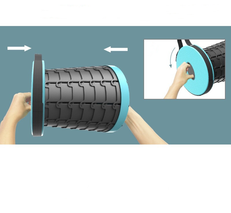 キャンプ用品 折りたたみ伸縮チェア 携帯用軽量スツール キャンプ椅子