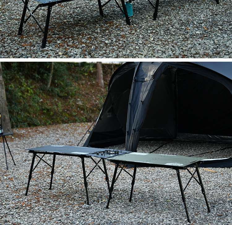 キャンプ用品  多機能アウトドアテーブルセット