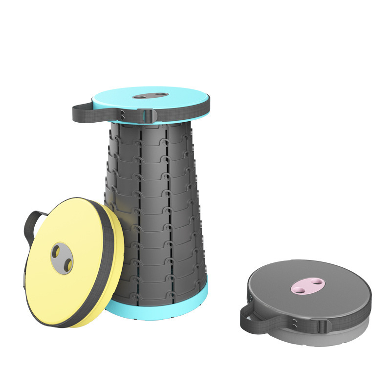 キャンプ用品 折りたたみ伸縮チェア 携帯用軽量スツール キャンプ椅子