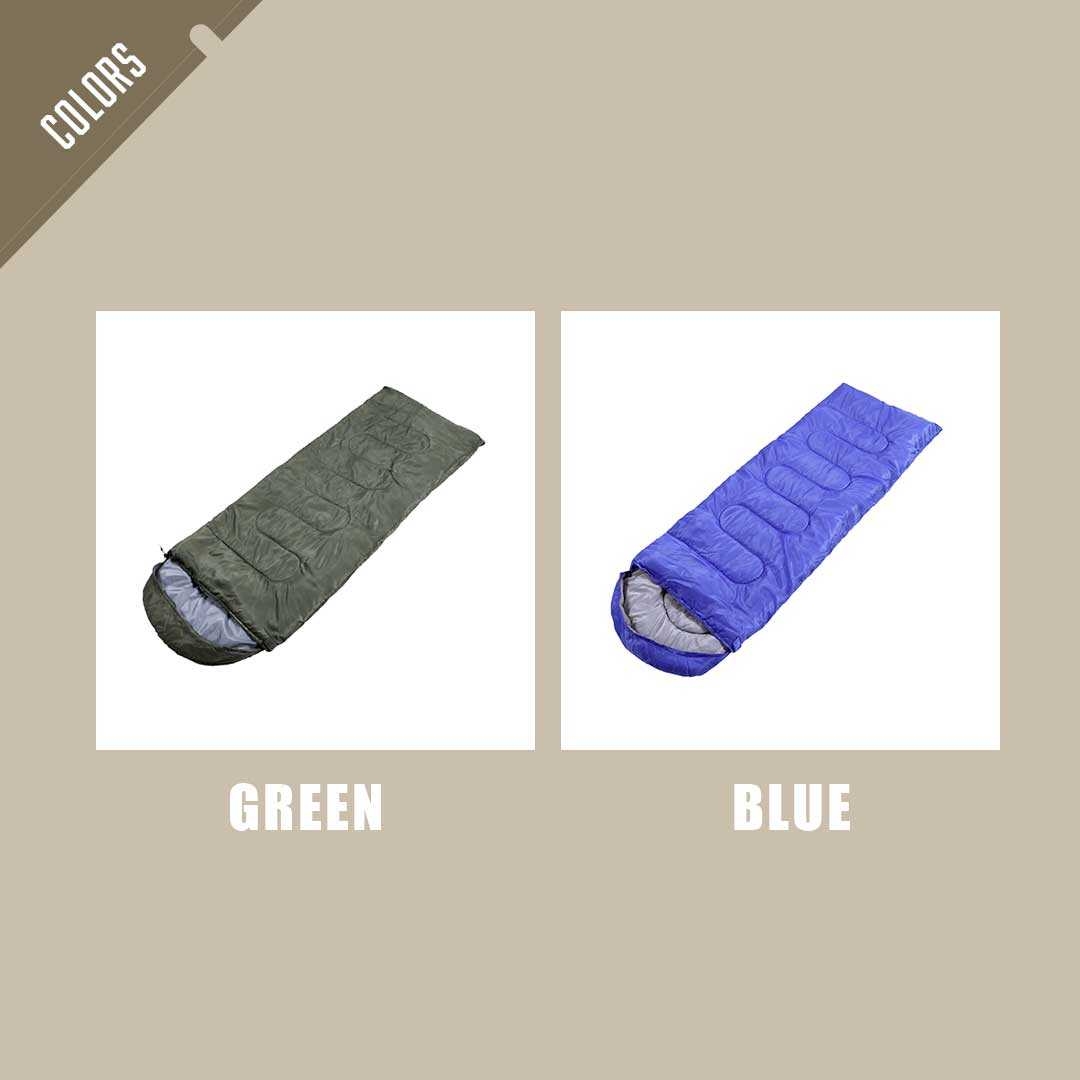 キャンプ用品 封筒型寝袋 四季対応 洗濯機対応 耐寒マイナス5度 全2色