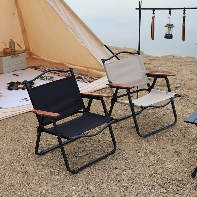キャンプ用品  折りたたみ式キャンプチェア 渓流座り心地