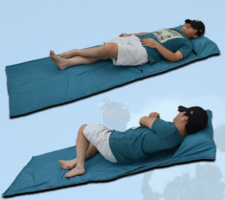 キャンプ用品 封筒型軽量寝袋枕付き快適仕様