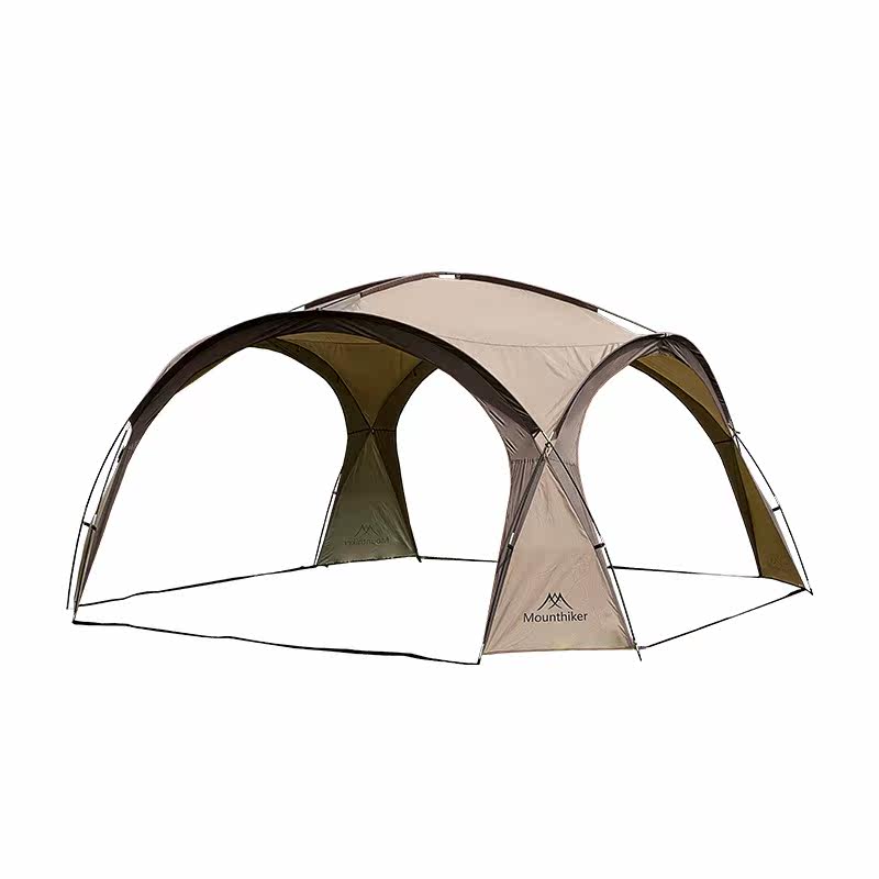 キャンプ用品 大型六角形日よけシェルター開放式休憩所用テント