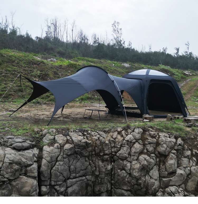 キャンプ用品  多目的シェルターテント