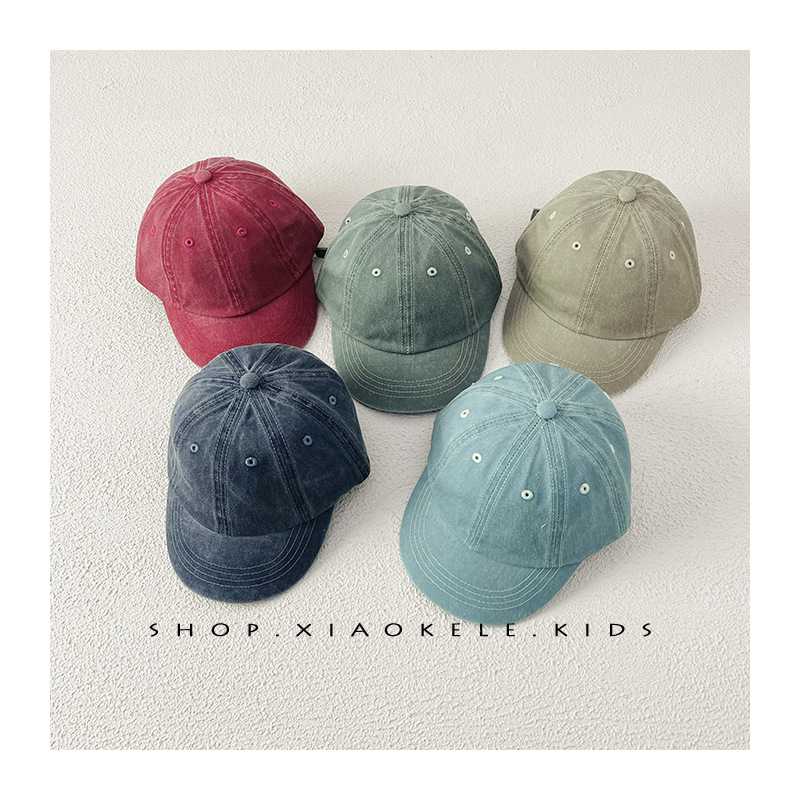 キャップ　メンズ 風合い豊かな洗い加工ベースボールキャップ