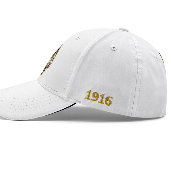 キャップ　メンズ ゴルフ伝統ワッペン付き帽子